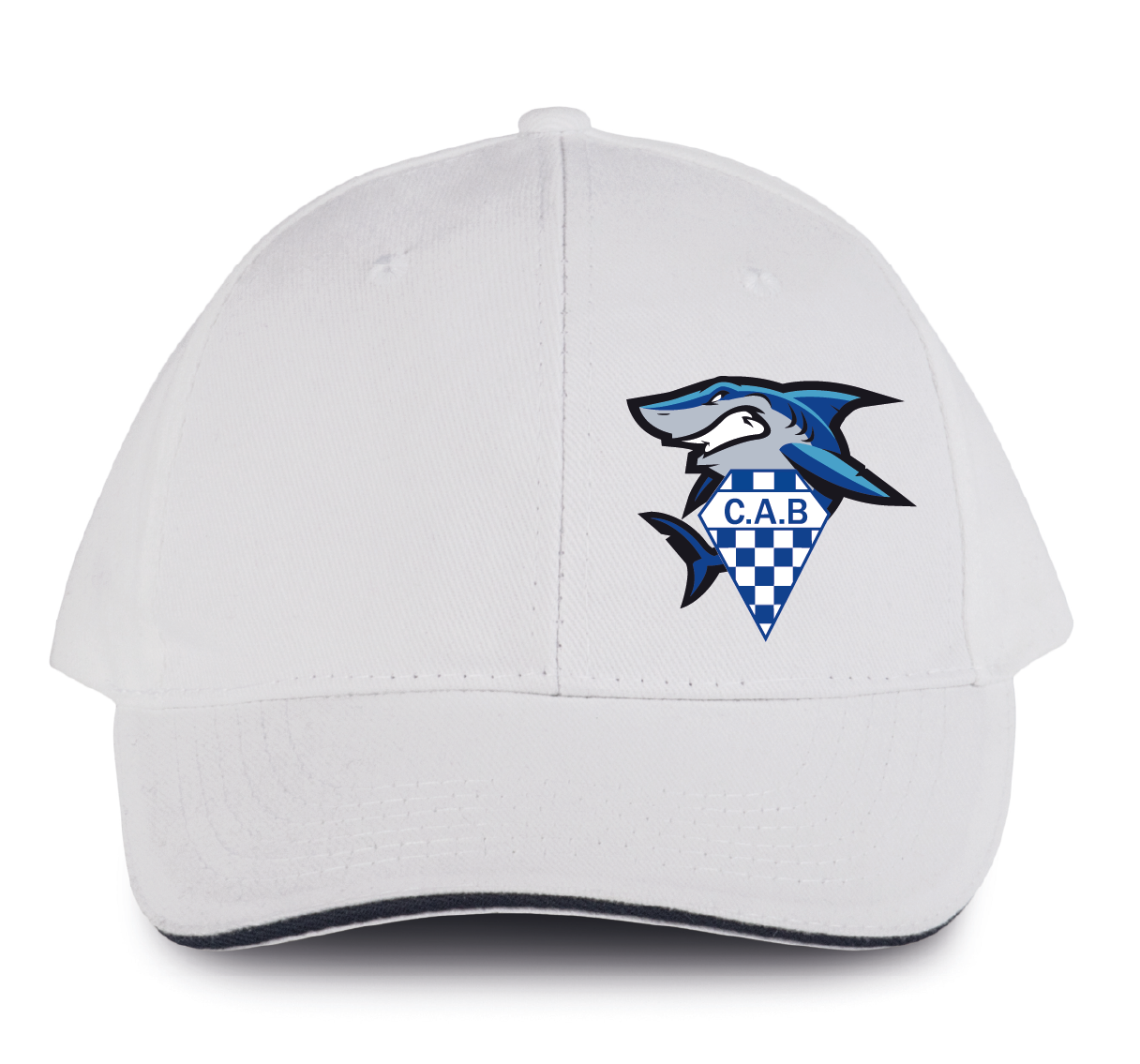 Casquette SHARKY pleine 6 Panneaux Adulte CA Béglais