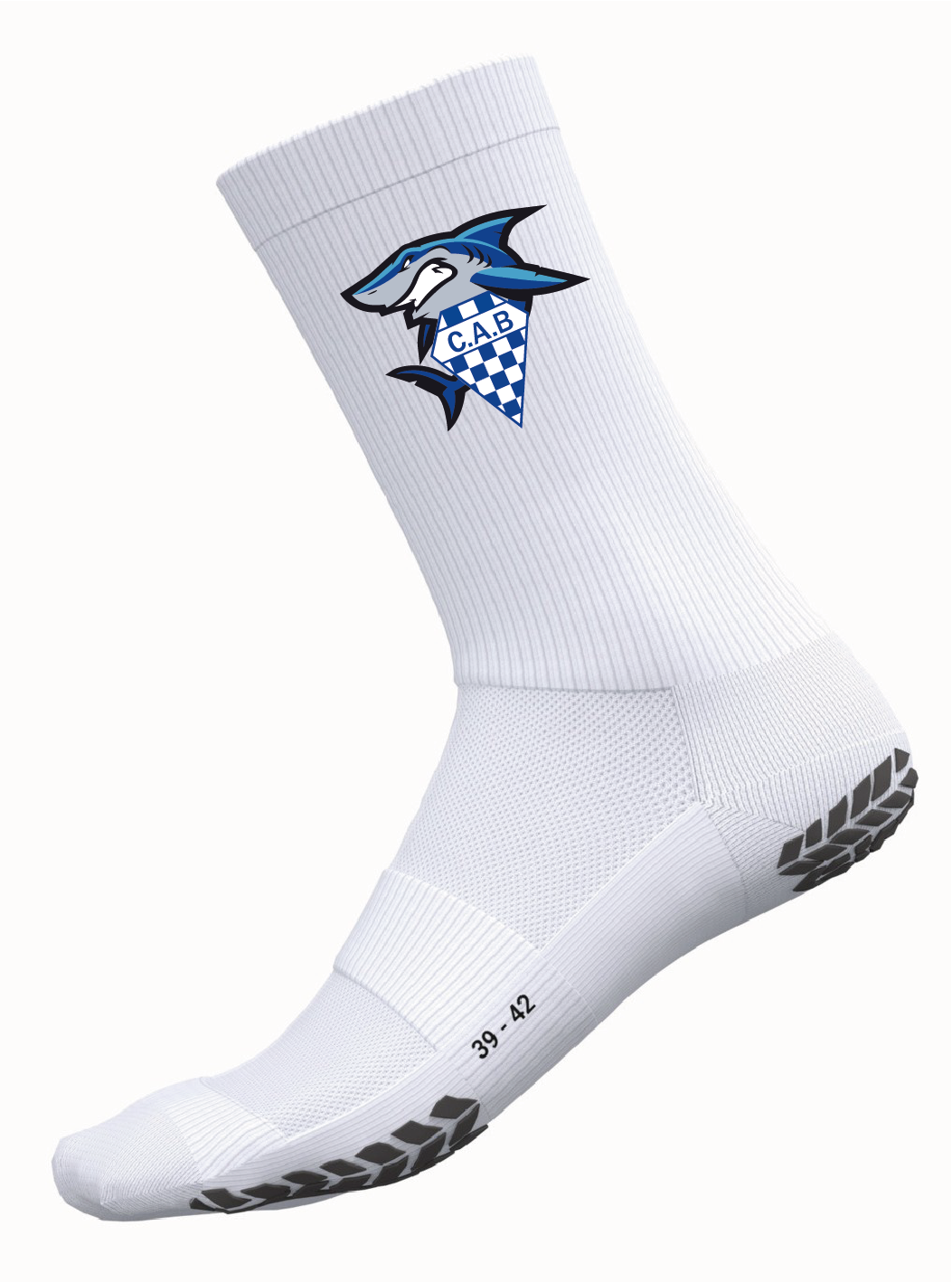 Chaussettes de sport antiglisse unisexe
