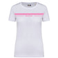 T-shirt Femme Bio Athlé Bande Rose