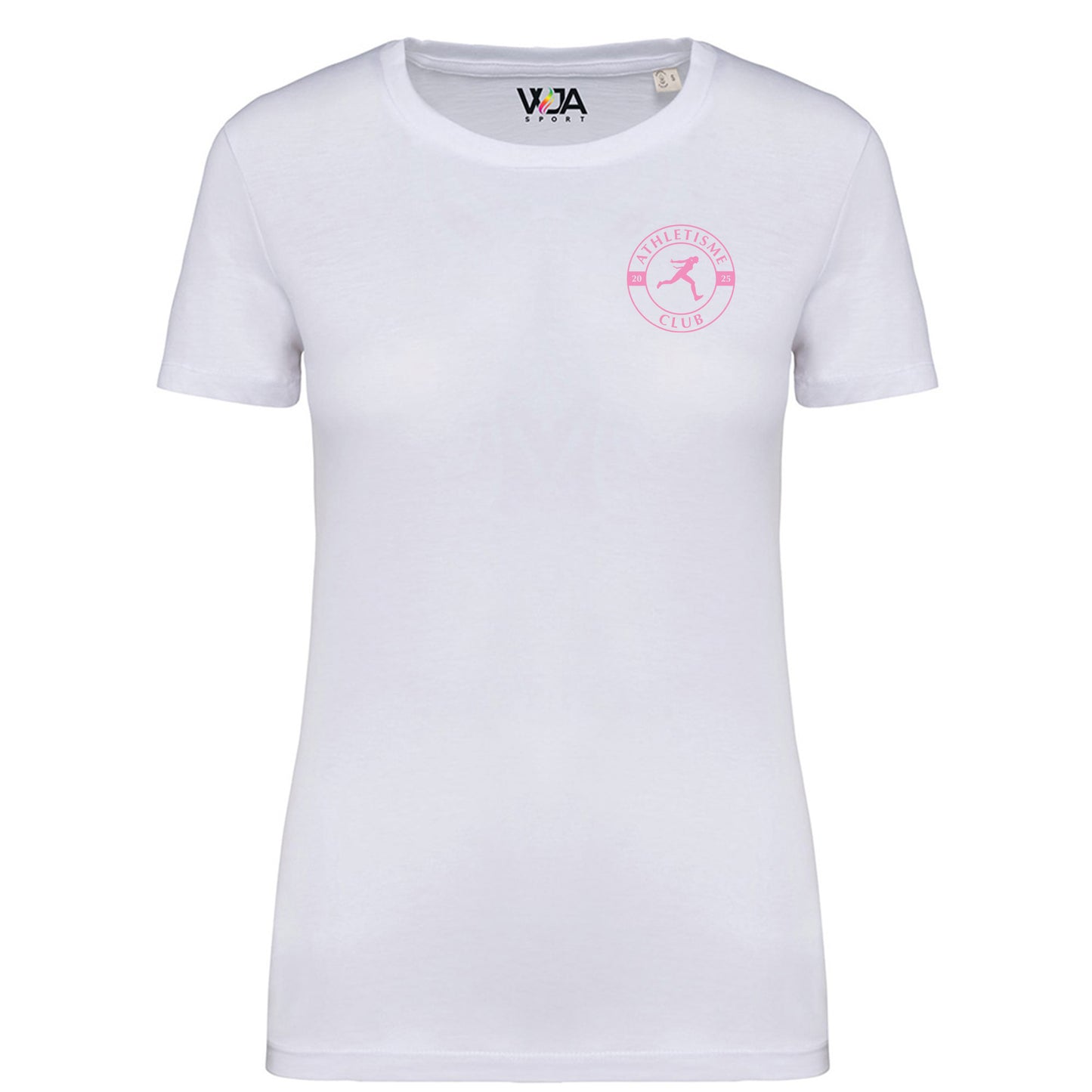 T-shirt Femme Bio Athlé Cœur Rose