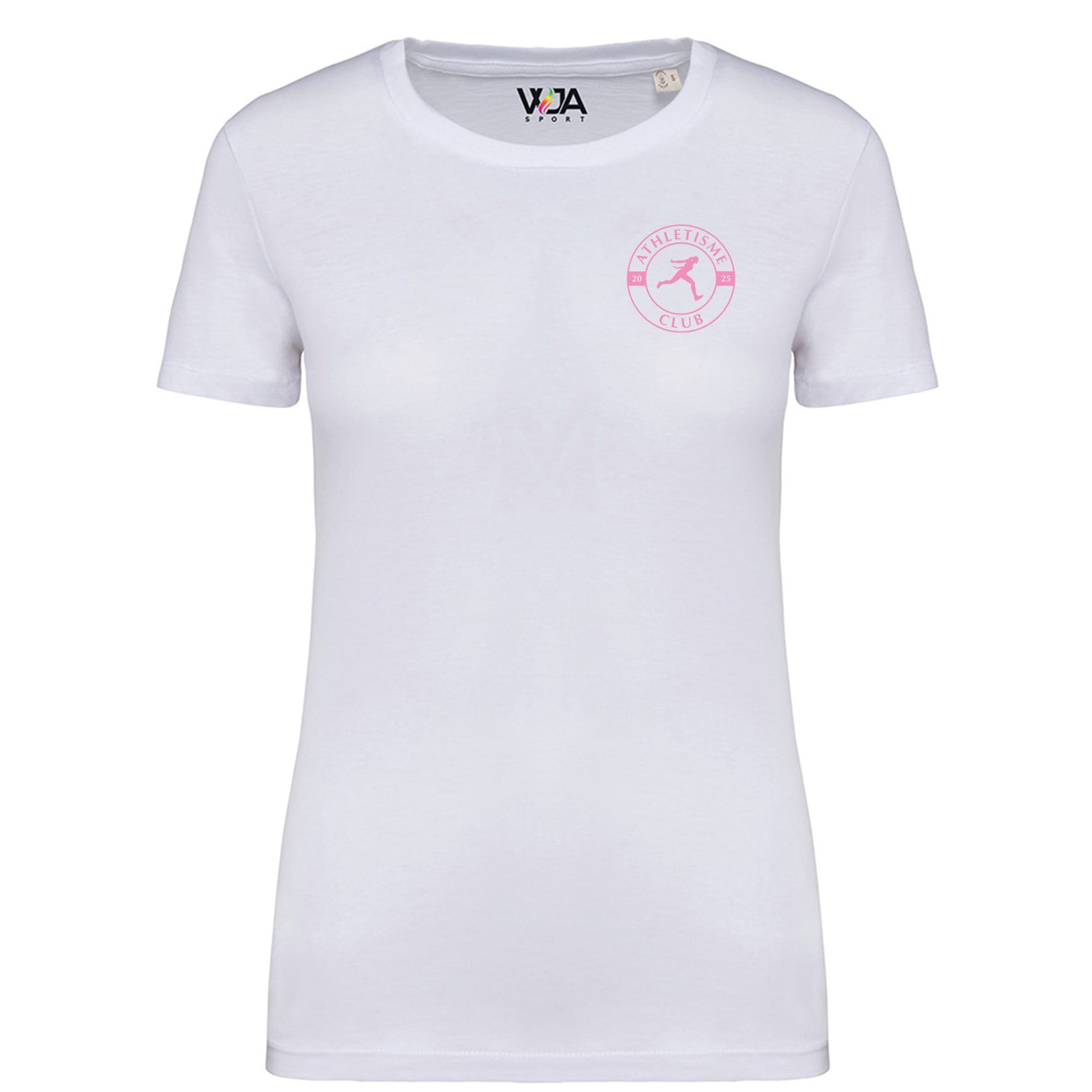 T-shirt Femme Bio Athlé Cœur Rose