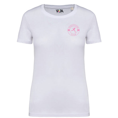 T-shirt Femme Bio Athlé Cœur Rose