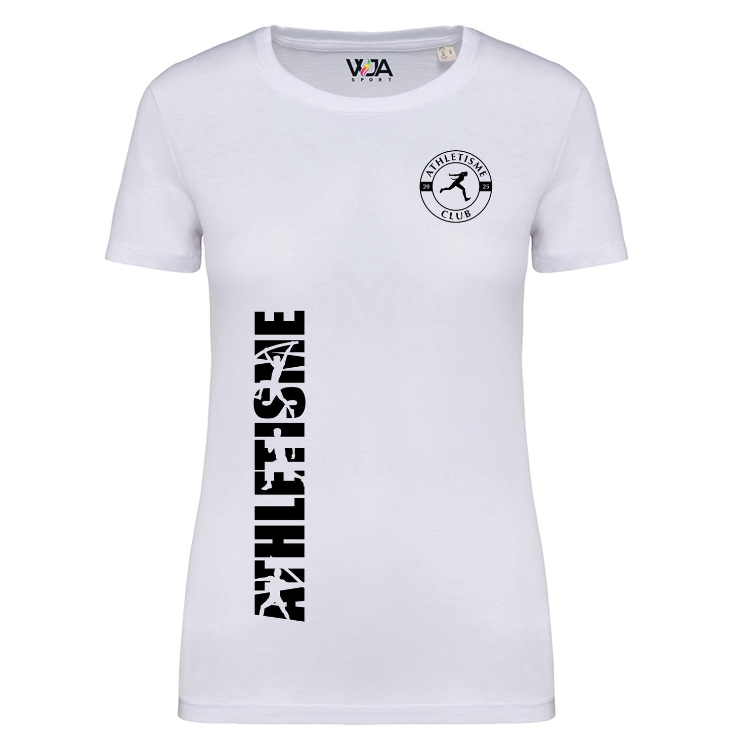 T-shirt Femme Bio Athlé Combo Noir