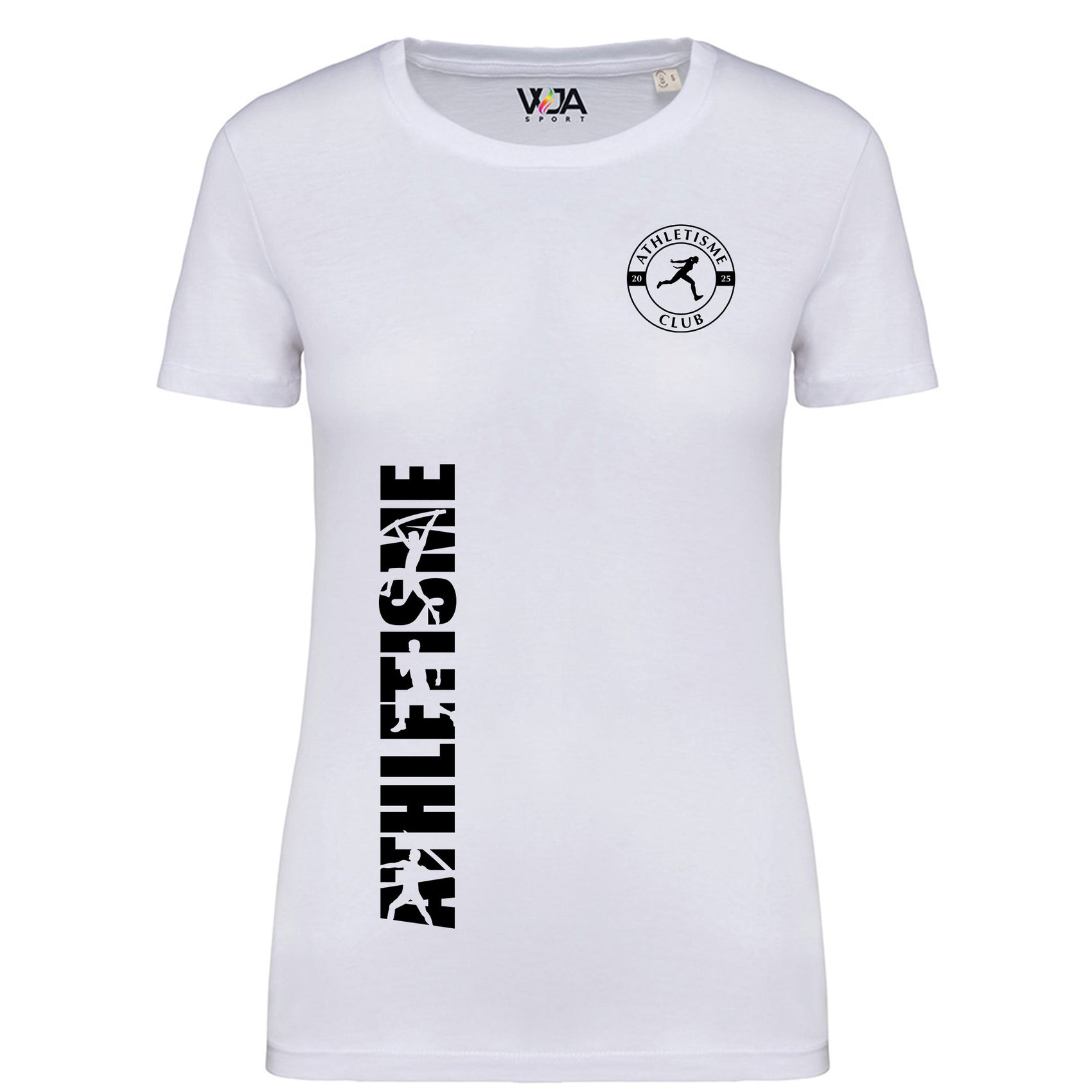 T-shirt Femme Bio Athlé Combo Noir