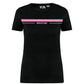 T-shirt Femme Bio Athlé Bande Rose