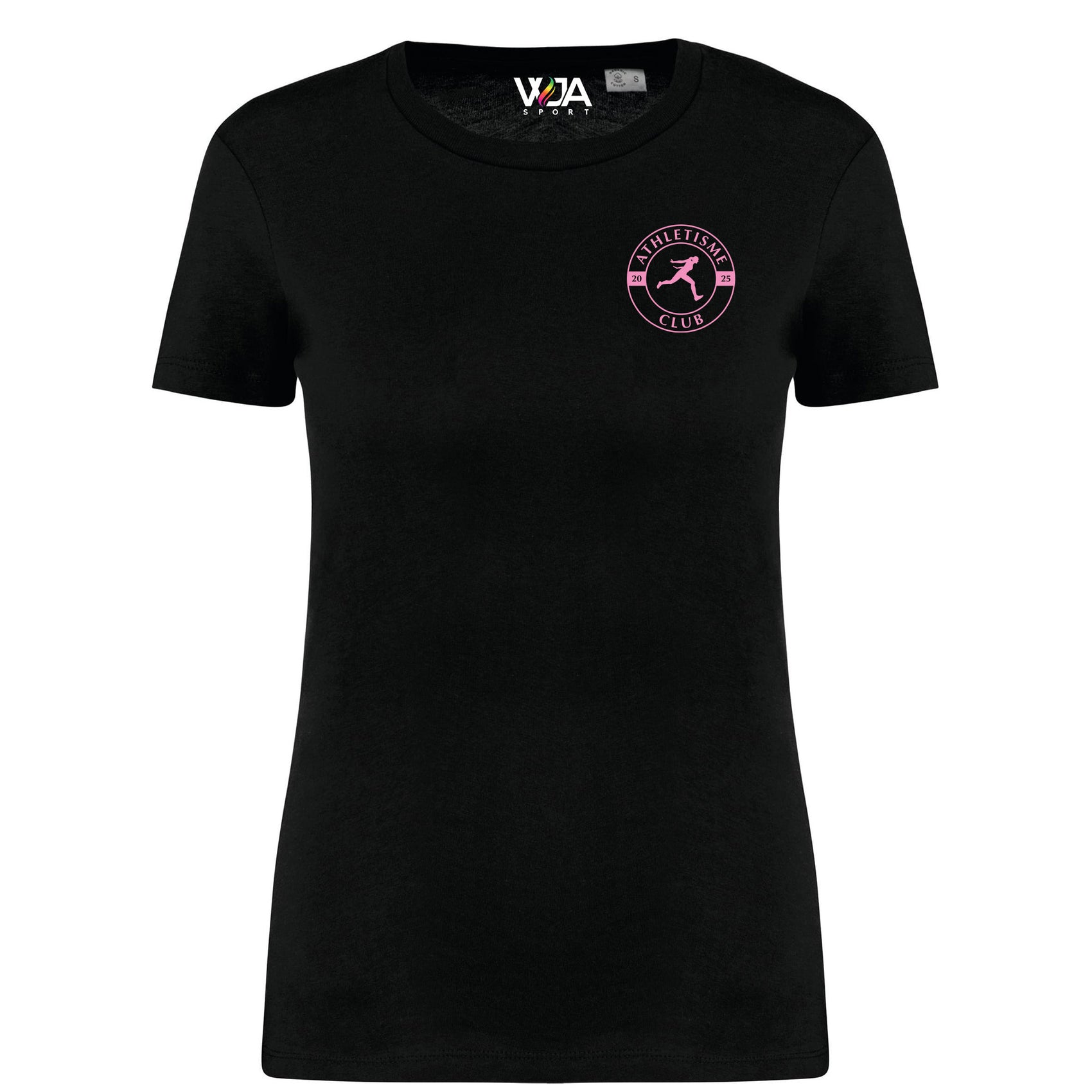 T-shirt Femme Bio Athlé Cœur Rose