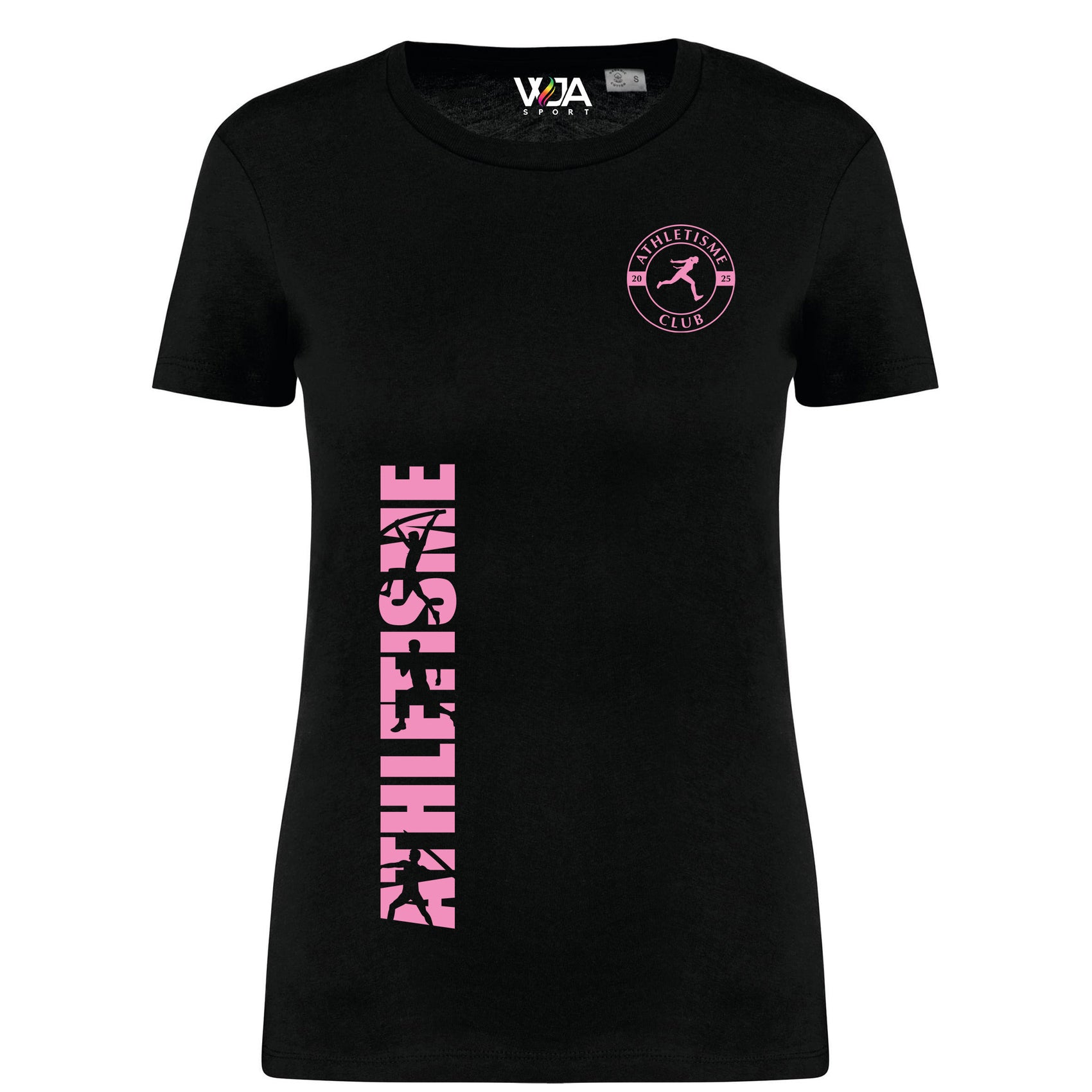 T-shirt Femme Bio Athlé Combo rose
