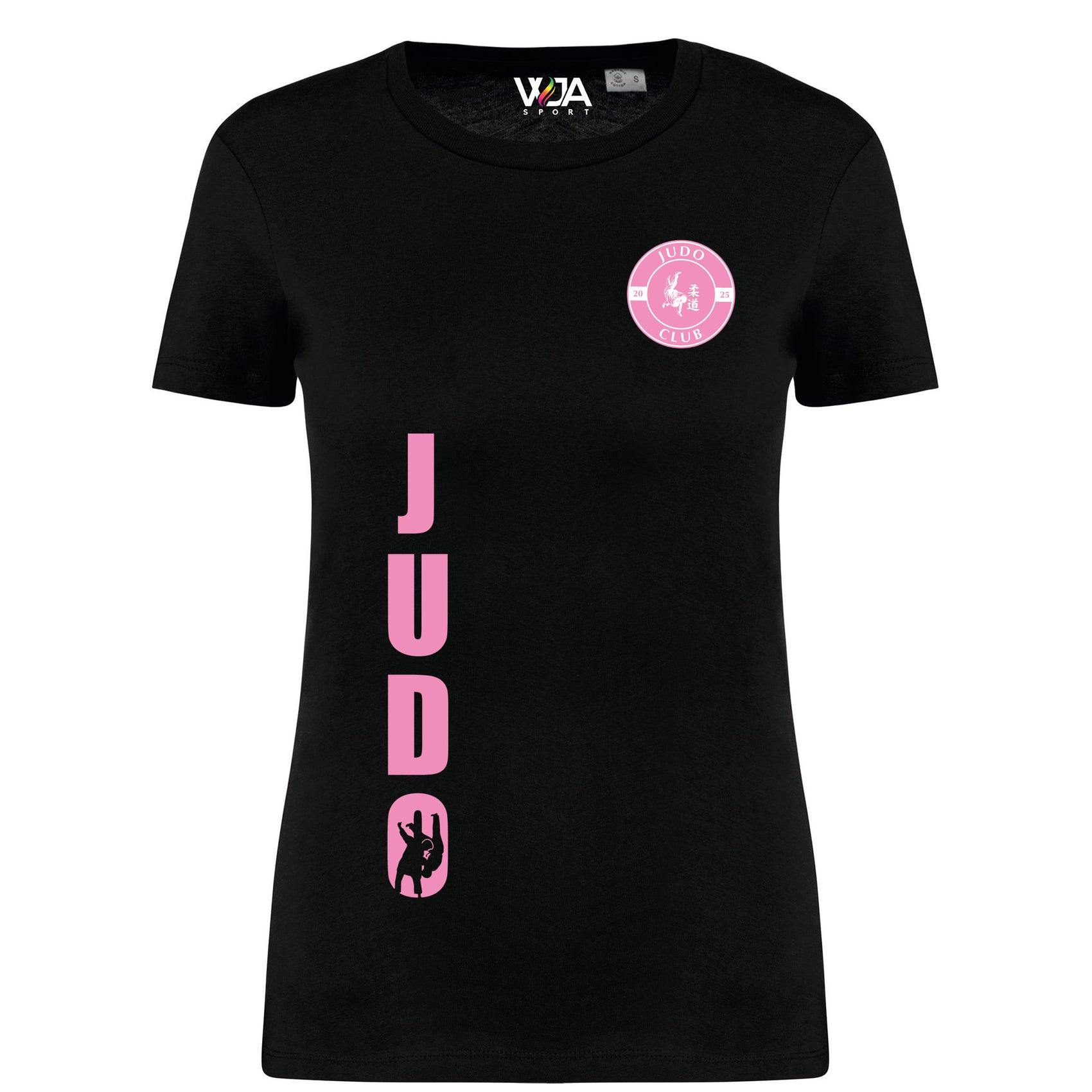 T-shirt Femme Bio Combo Rose Cœur Two