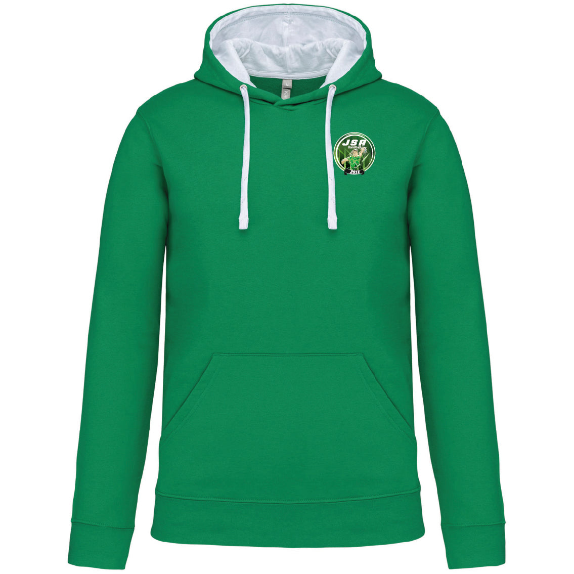 Sweat Bicolore Capuche Homme. Handball