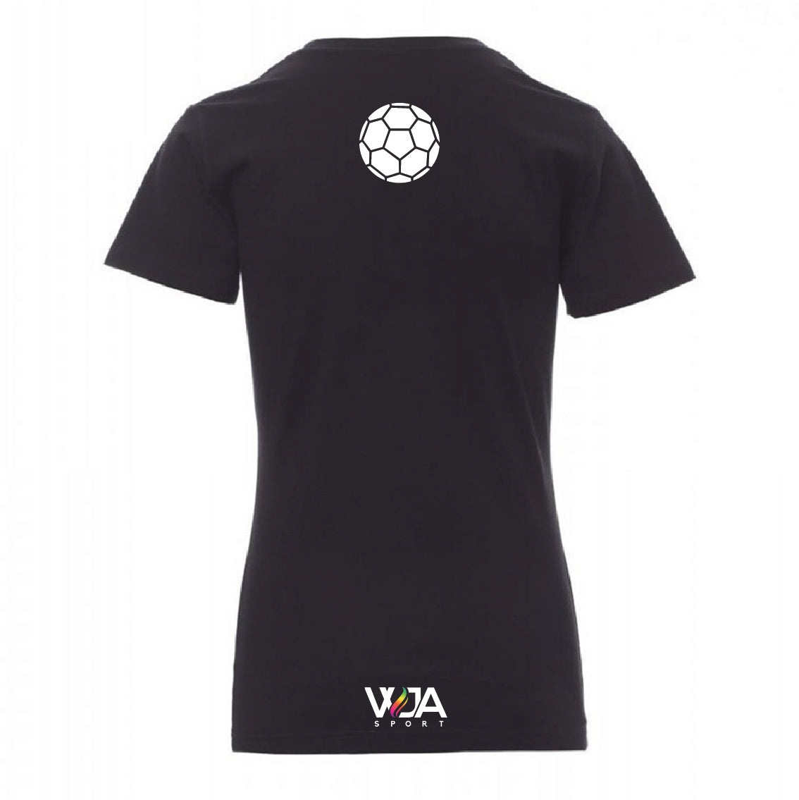 T-shirt Fem. " JE SUIS HANDBALLEUSE " Blanc