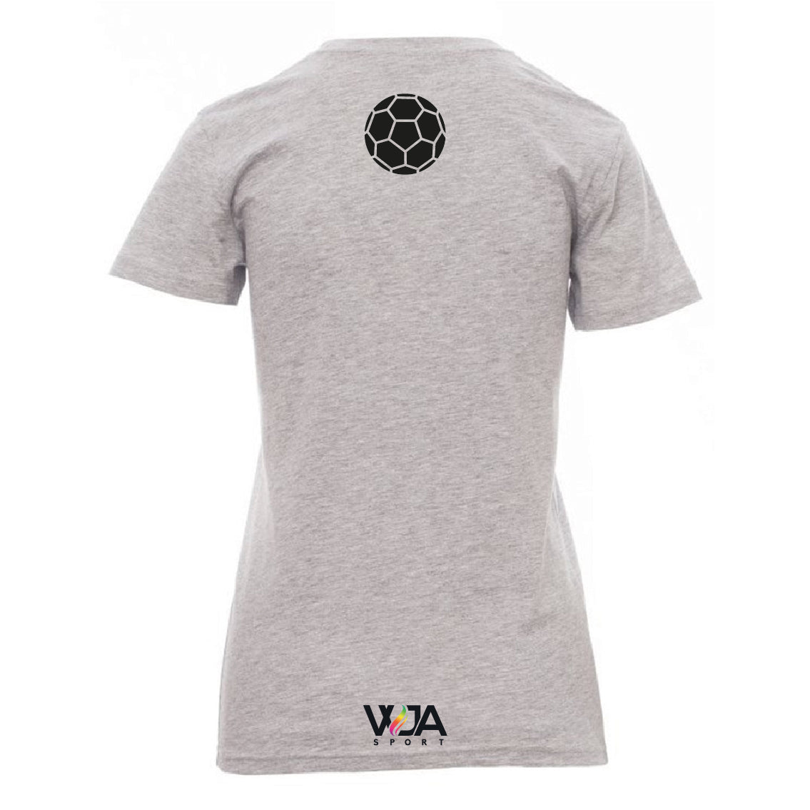 T-shirt Fem. " JE SUIS HANDBALLEUSE " Noir