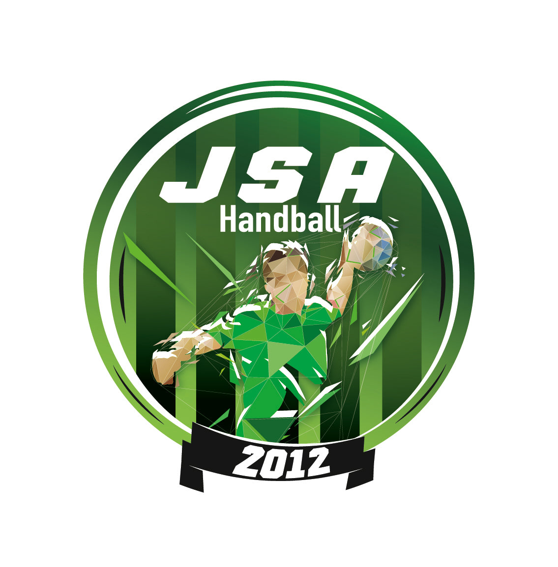 Porte-clés en cuir Handball