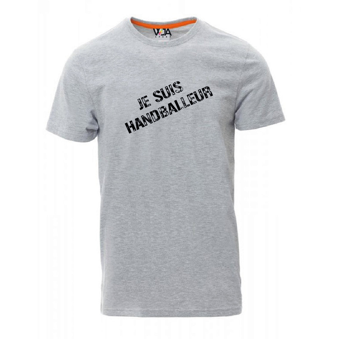 T-shirt Hom. " JE SUIS HANDBALLEUR " Noir