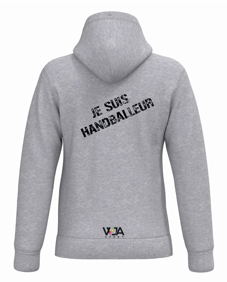 Sweat à capuche Hom " JE SUIS HANDBALLEUR "