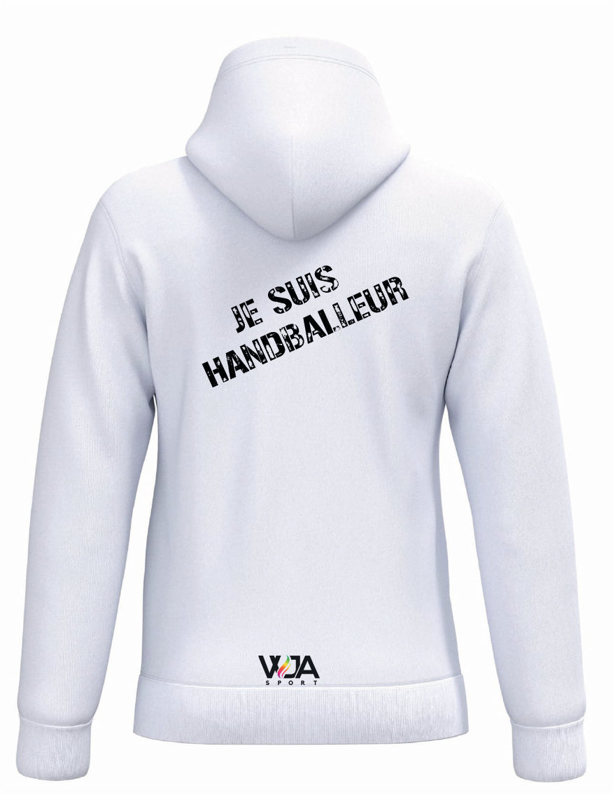 Sweat à capuche Hom " JE SUIS HANDBALLEUR "