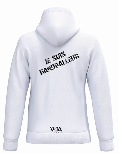 Sweat à capuche Hom " JE SUIS HANDBALLEUR "
