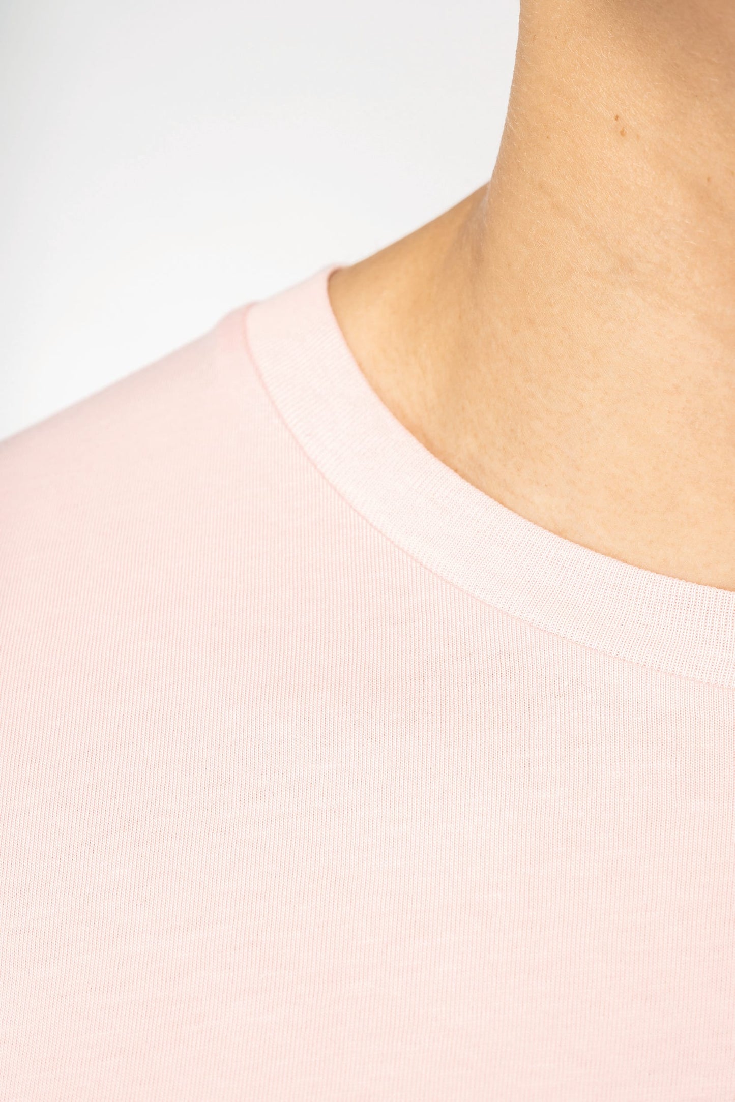 T-shirt Blanc Homme Bio Athlé Combo Rose