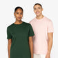 T-shirt Blanc Homme Bio Athlé Combo Rose