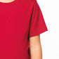 T-shirt Blanc Enfant Bio Athlé Cœur Rose