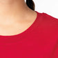 T-shirt Blanc Enfant Bio Athlé Cœur Rose