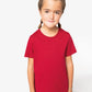 T-shirt Blanc Enfant Bio Athlé Cœur Rose