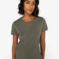 T-shirt Femme Bio Athlé Cœur Rose