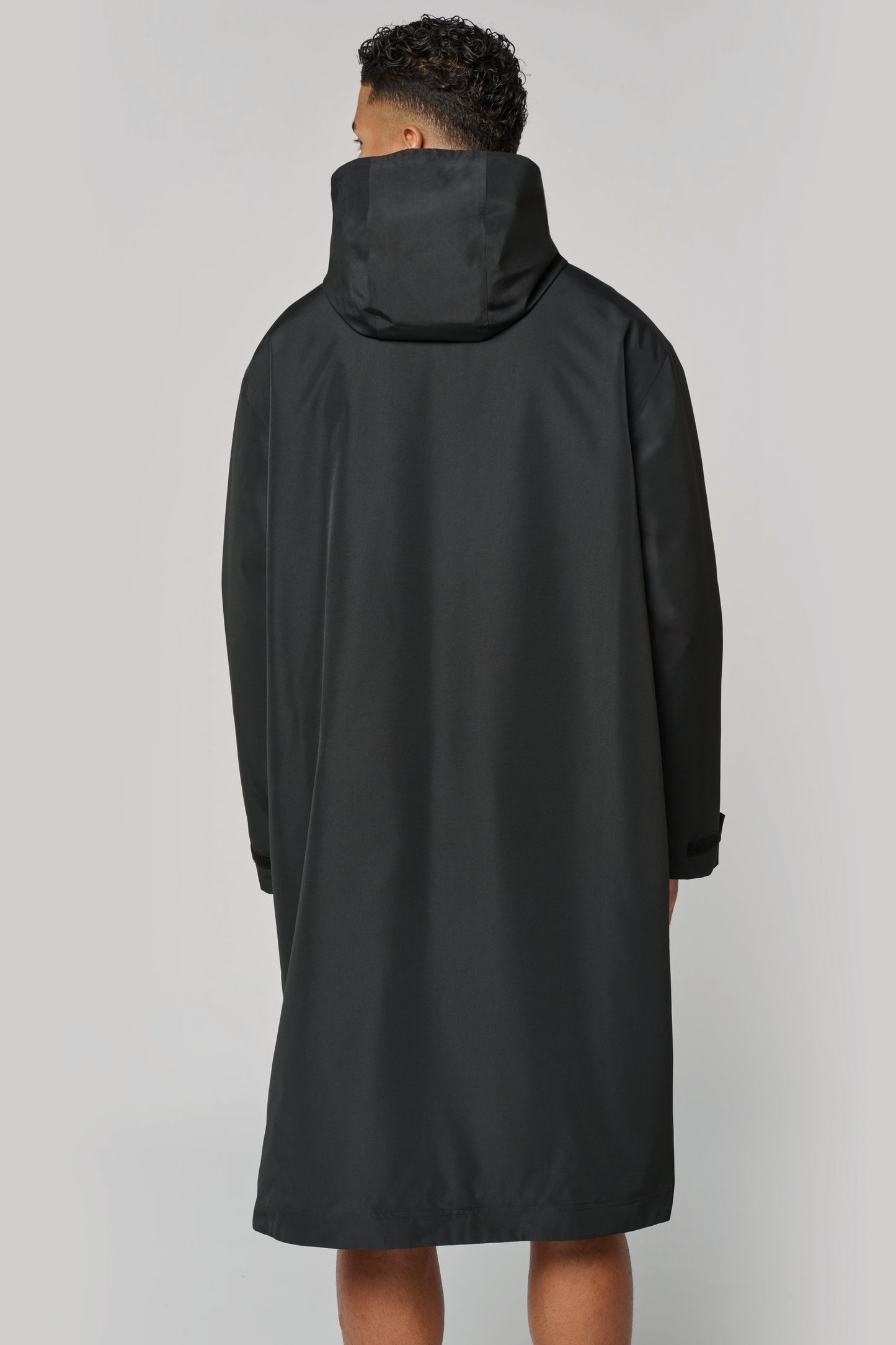 Parka longue doublée sherpa unisexe
