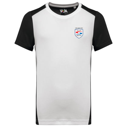 T-shirt Bicolore Hom. 100 % Polyester