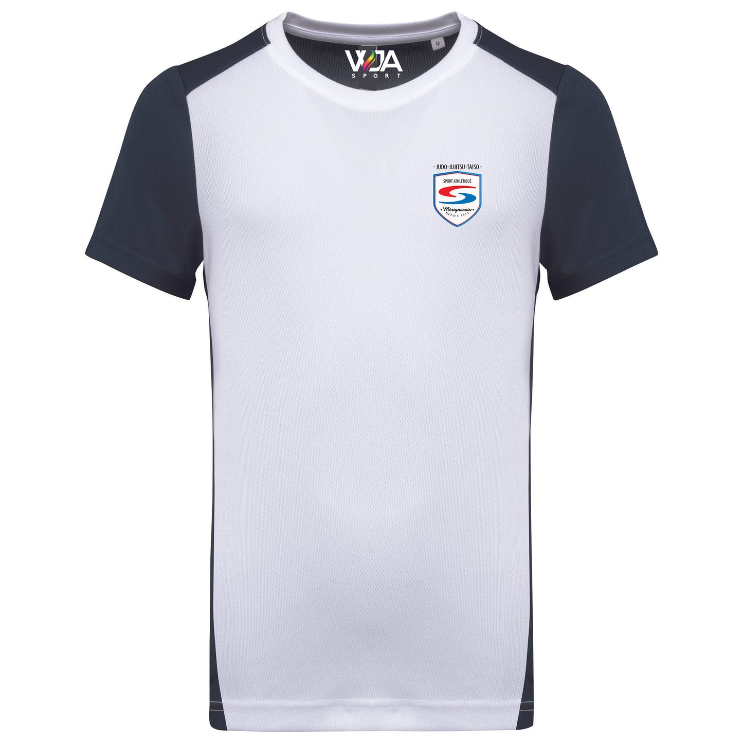 T-shirt Bicolore Hom. 100 % Polyester