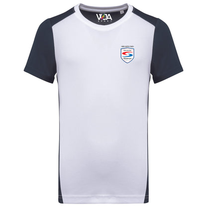 T-shirt Bicolore Hom. 100 % Polyester
