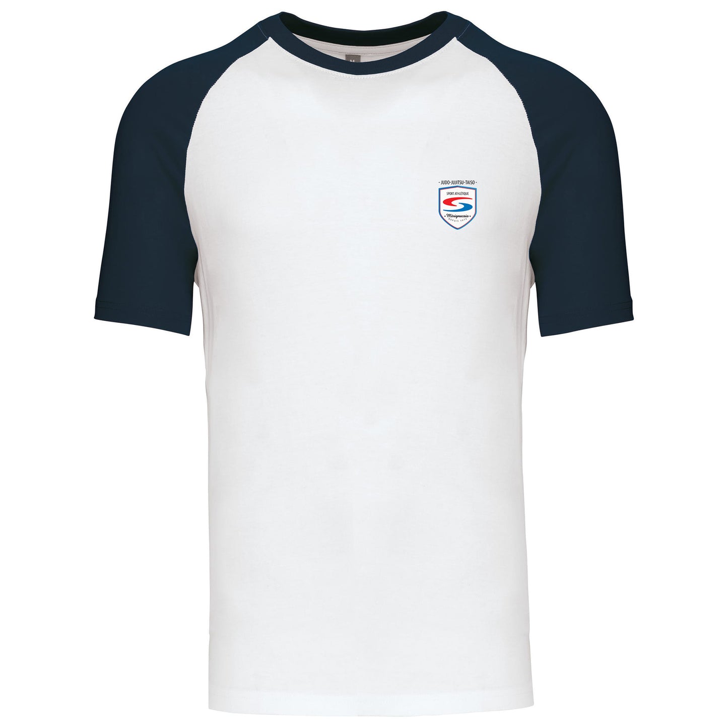 T-shirt Bicolore Unisexe 100 % Coton