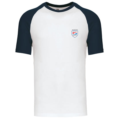 T-shirt Bicolore Unisexe 100 % Coton