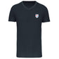 T-shirt Col V Hom. 100 % Coton