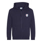 Veste Full Zip à capuche Enf. 280gr/m²
