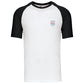 T-shirt Bicolore Unisexe 100 % Coton