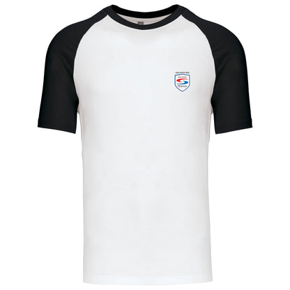 T-shirt Bicolore Unisexe 100 % Coton