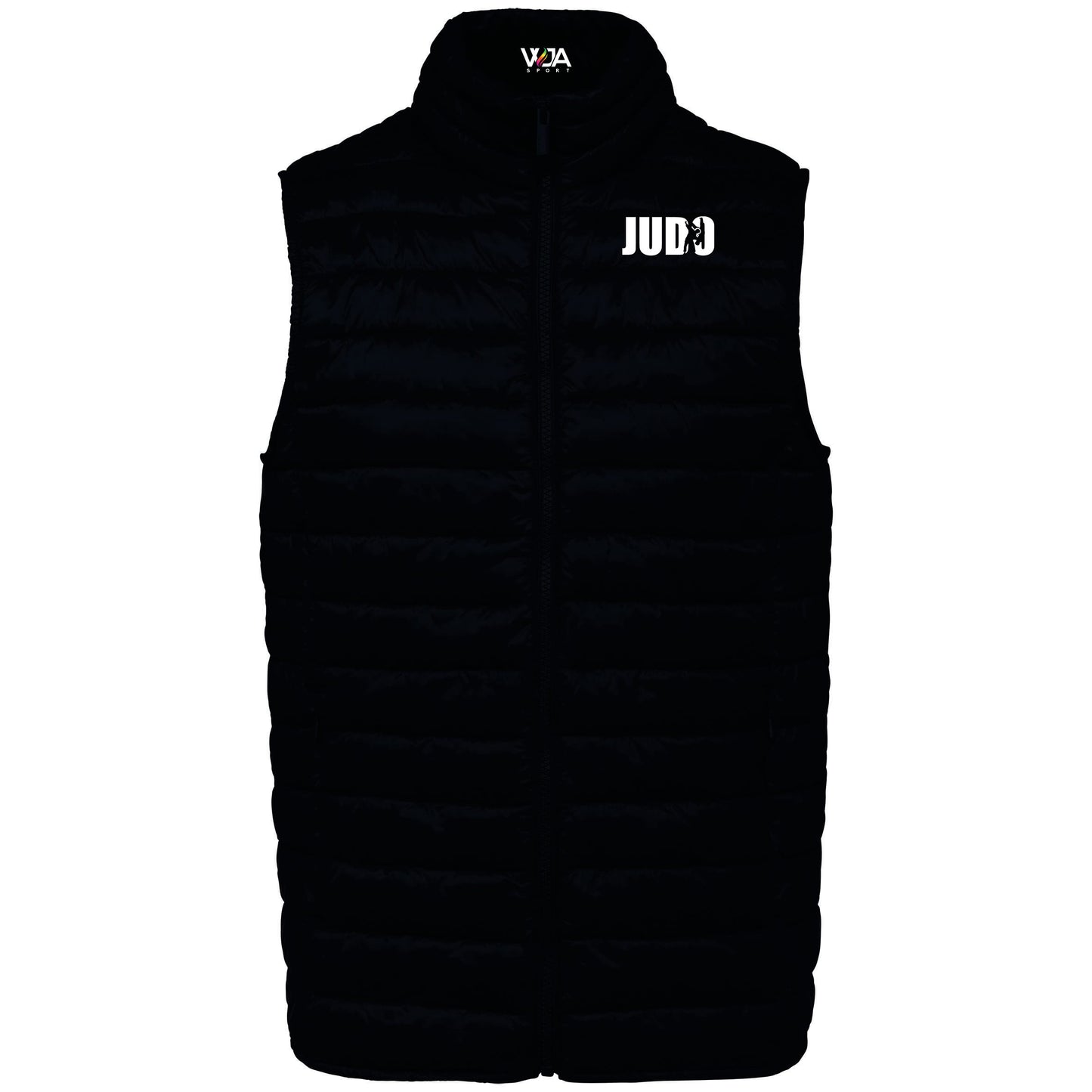 Doudoune Noir Bio Judo Blanc