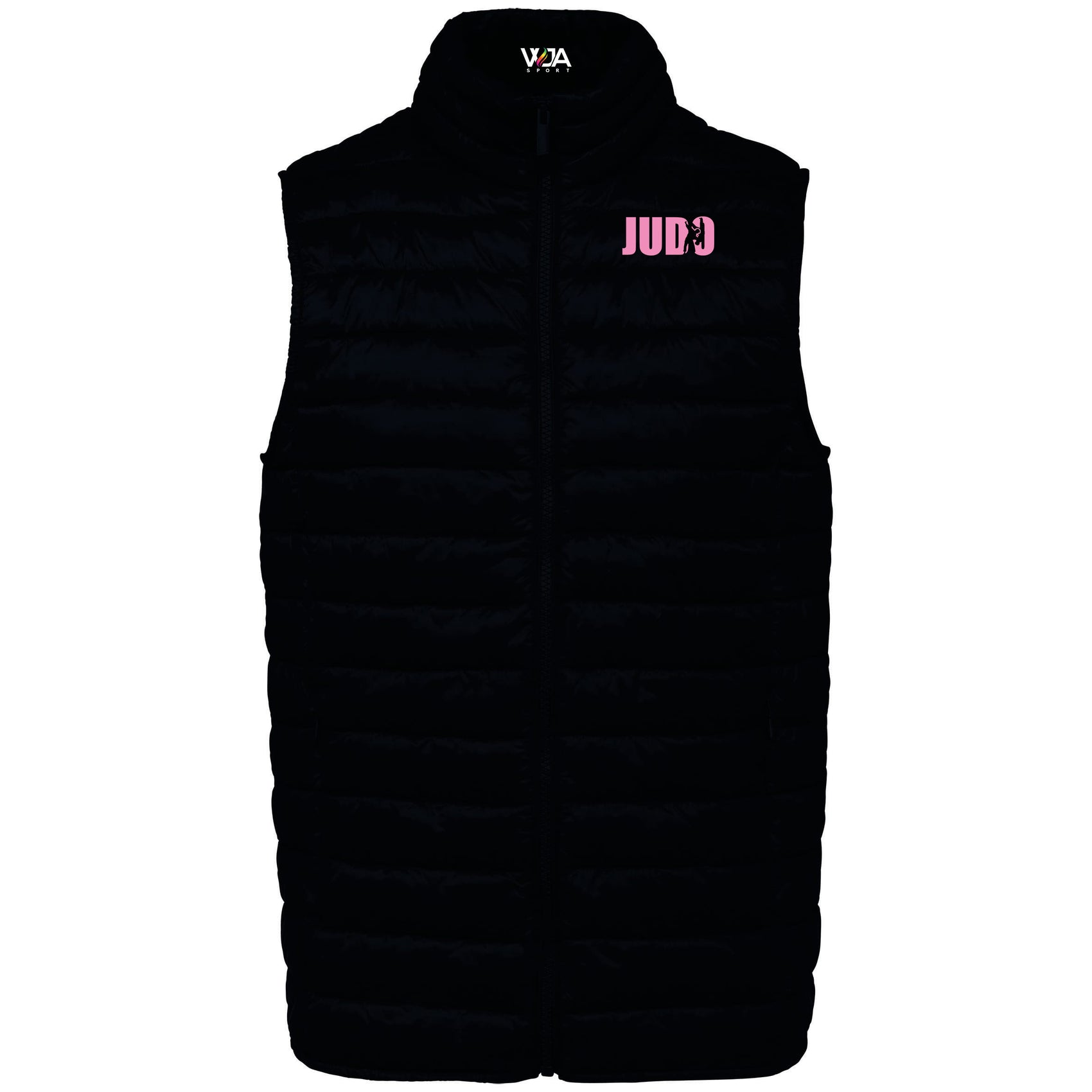 Doudoune Noir Bio Judo Rose